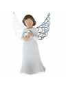 Casa de Engel Polyresinový anděl s kovovými křídly, se srdcem, 9/108