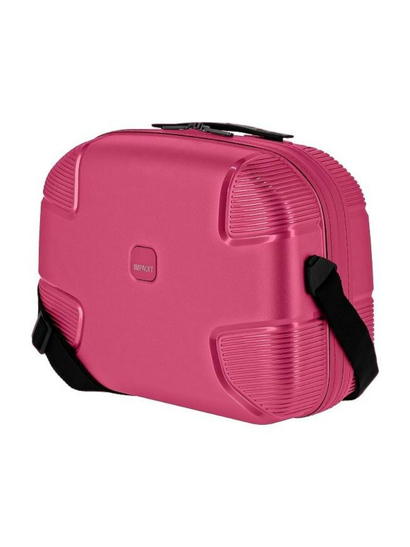 IMPACKT Kosmetický kufřík IMPACKT IP1 Beauty case Flora pink