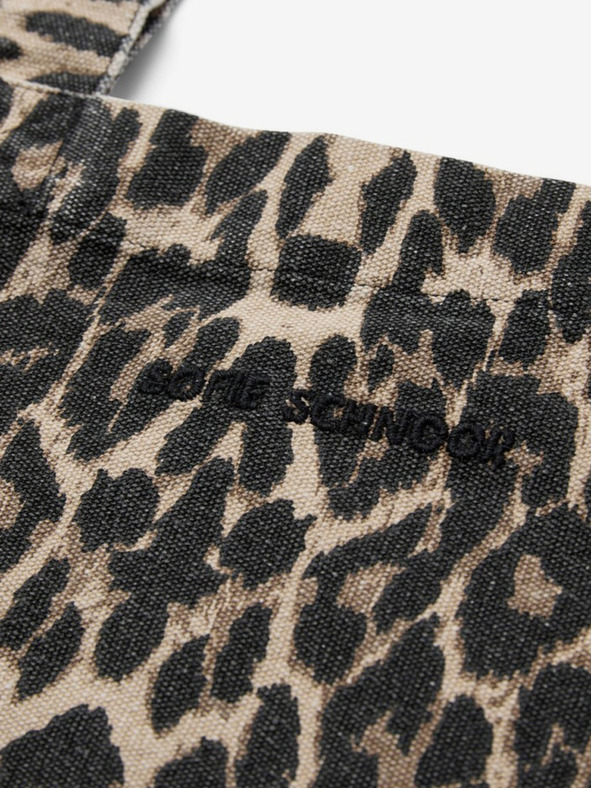 Sofie Schnoor Hnědá dámská vzorovaná taška Sofie Schnoor