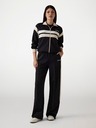 Guess Jeans Dámské černé rovné jogger kalhoty Guess jeans