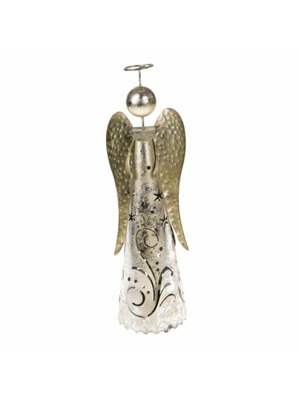 Casa de Engel Kovový anděl s LED světlem, 0/12