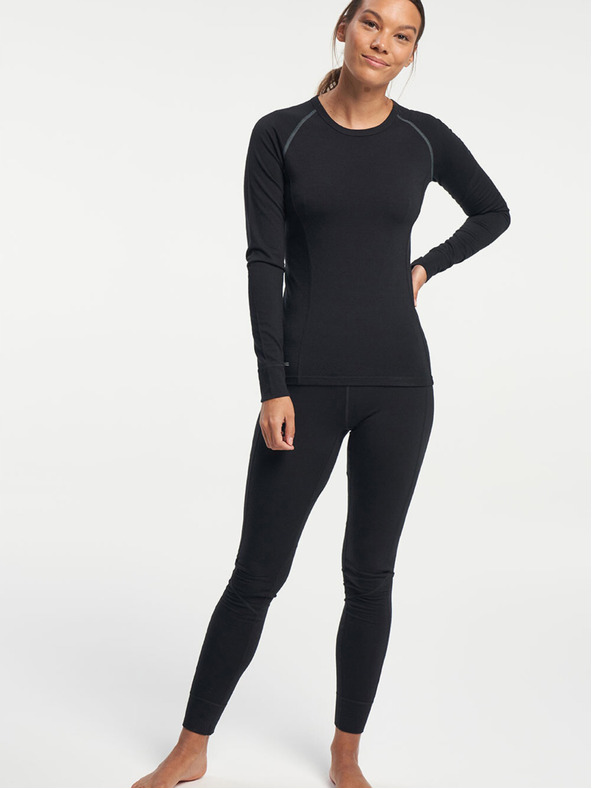 Tenson dámské funkční kalhoty TENSON Himalaya Baselayer Merino Tights W černé