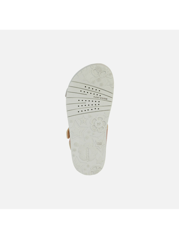 Geox Růžové dívčí sandály Geox Costarei