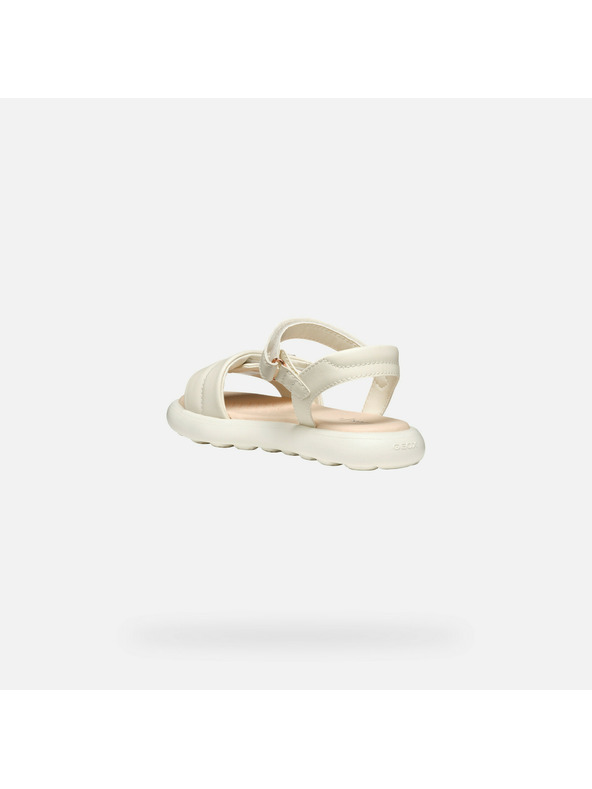 Geox Krémové dívčí sandály Geox Puffypop