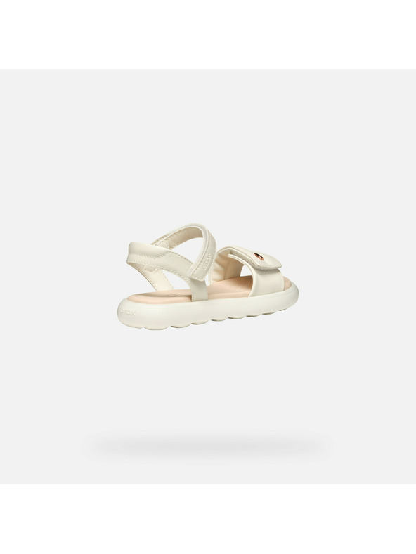 Geox Krémové dívčí sandály Geox Puffypop