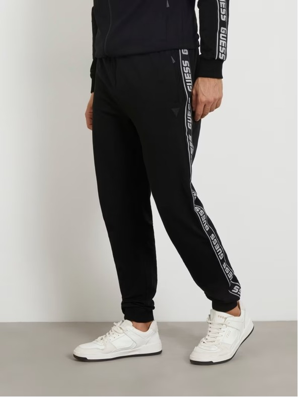 Guess Jeans Pánske čierne tepláky New Arlo Guess jeans