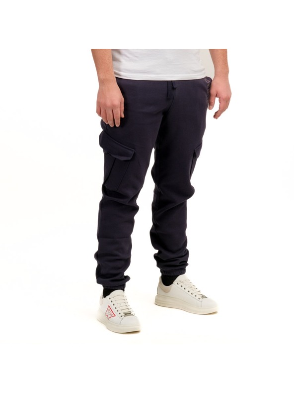 Guess Jeans Pánske modré tepláky Guess Will Pant Smart Blue