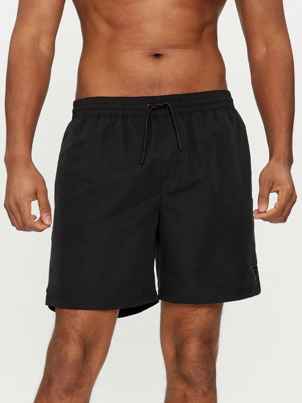 Guess Jeans Pánske čierne plavky Guess Shorts Black