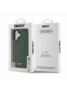 DKNY DKNY PU Leather Zadní Kryt pro iPhone 16 Green