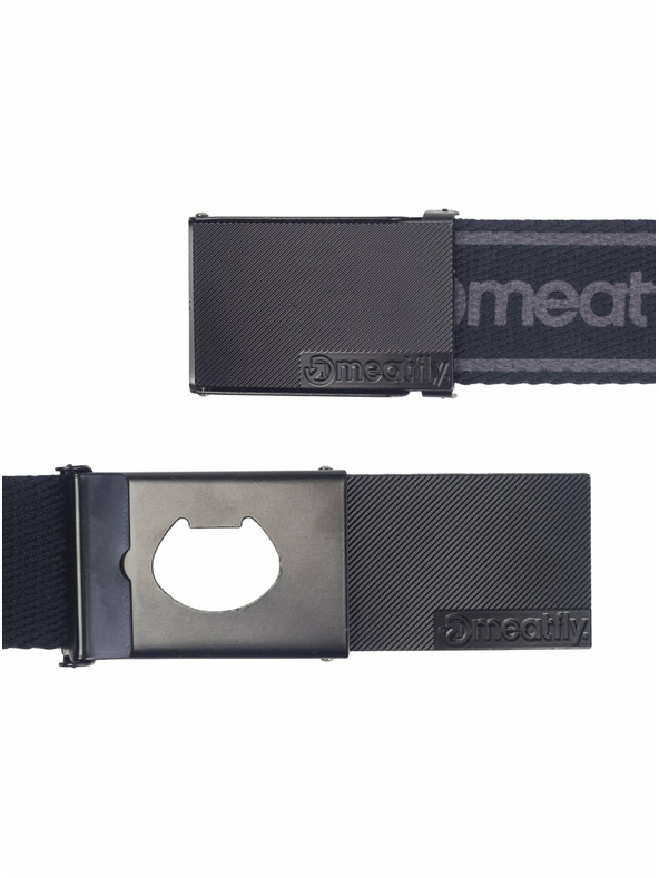 Meatfly Meatfly pánský pásek Draco Black