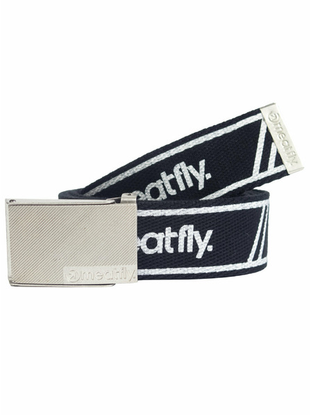 Meatfly Meatfly pánský pásek Draco White/Black