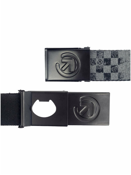 Meatfly Meatfly pásek Corridor Checkered Black