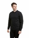 Meatfly Meatfly pánská mikina Luke Crewneck Black