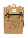 Meatfly Meatfly papírový batoh Vimes Blossom Brown 11 L