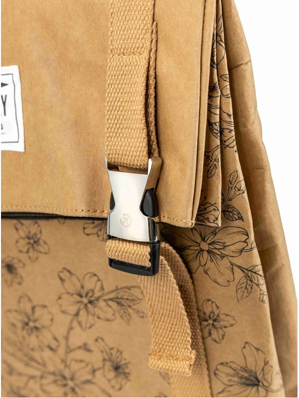 Meatfly Meatfly papírový batoh Vimes Blossom Brown 11 L