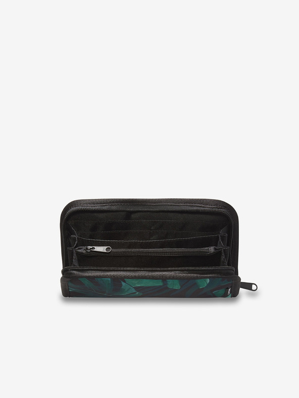Dakine Petrolejová dámská vzorovaná peněženka Dakine Luna Wallet Night Tropical