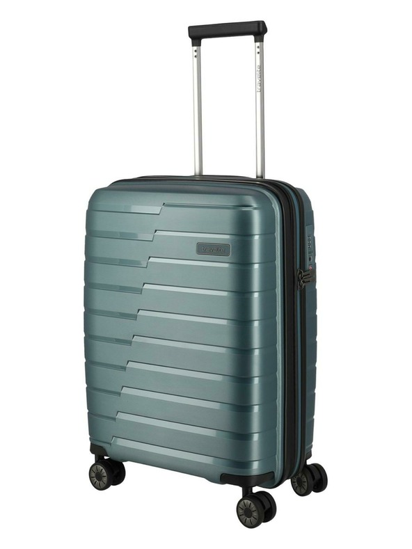 Travelite Cestovní kufr Travelite Air Base S exp Ice blue