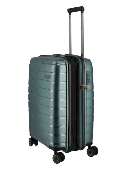 Travelite Cestovní kufr Travelite Air Base S exp Ice blue