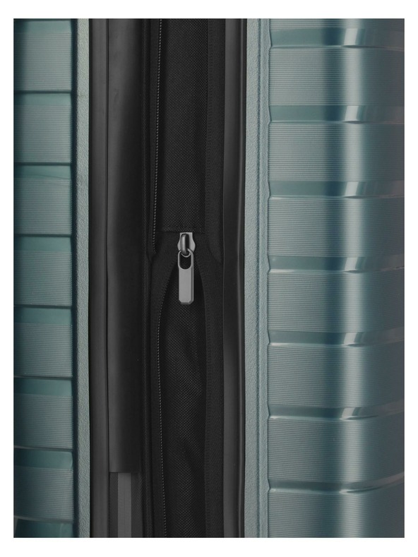 Travelite Cestovní kufr Travelite Air Base S exp Ice blue