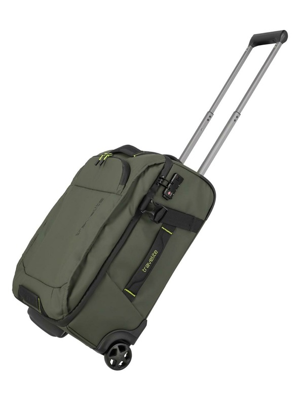 Travelite Cestovní taška Travelite Briize Wheeled duffle S Khaki