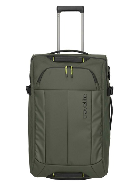 Travelite Cestovní taška Travelite Briize Wheeled duffle M Khaki