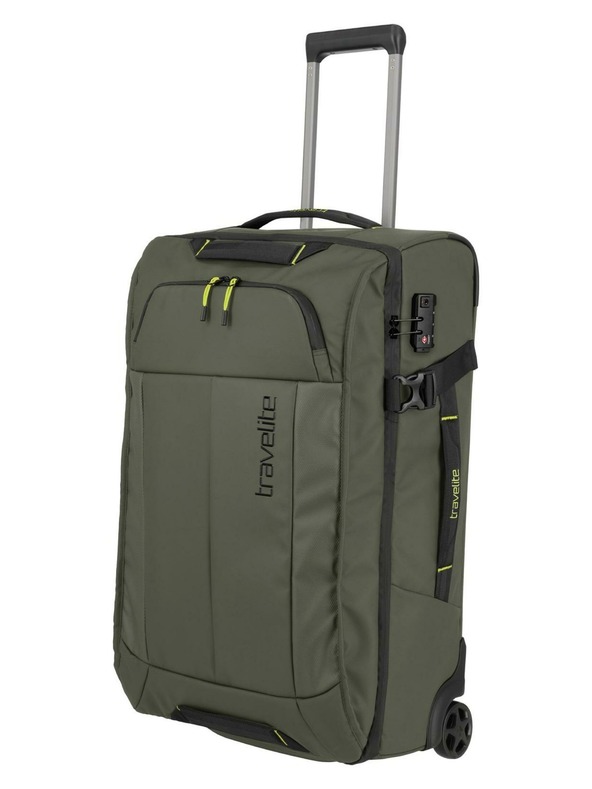 Travelite Cestovní taška Travelite Briize Wheeled duffle M Khaki