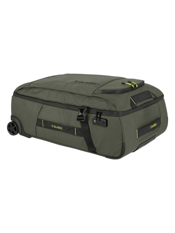 Travelite Cestovní taška Travelite Briize Wheeled duffle M Khaki