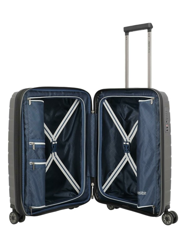 Travelite Cestovní kufr Travelite Air Base S exp Anthracite