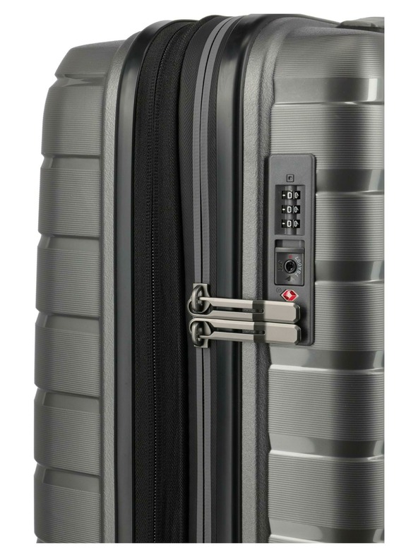 Travelite Cestovní kufr Travelite Air Base S exp Anthracite