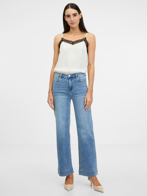 Orsay Krémový dámský top ORSAY