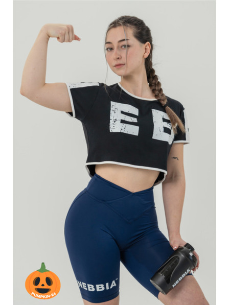 Nebbia Crop top tričko GAME ON 610