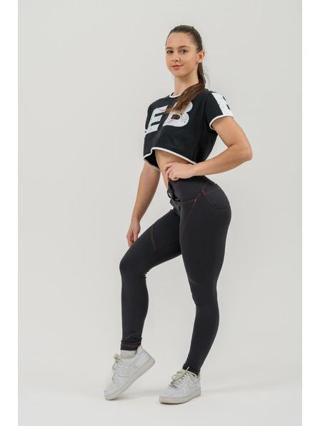 Nebbia Crop top tričko GAME ON 610