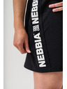 Nebbia Tričkové oversized šaty NEBBIA CLUB 594 XS/S,black