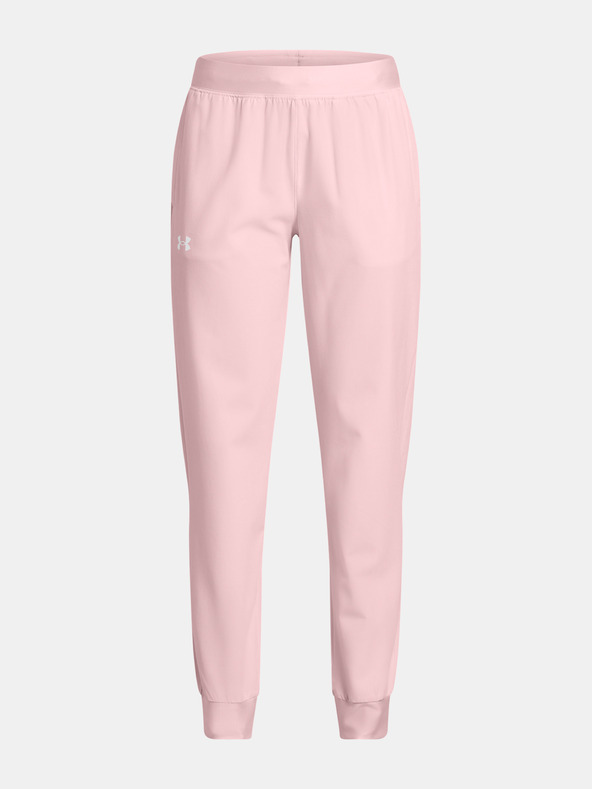 Under Armour Dívčí tepláky Under Armour UA Rival Woven Jogger