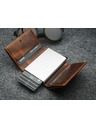 Pularys BOSTO RFID WALLET - Saddle Leather