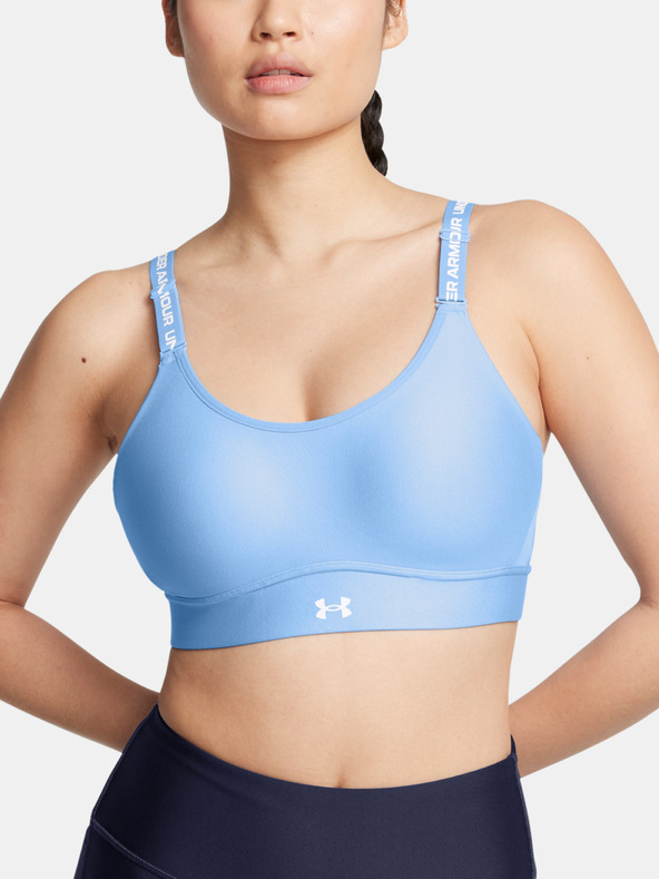 Under Armour Dámská podprsenka Under Armour UA Infinity Mid 2.0 Bra-BLU