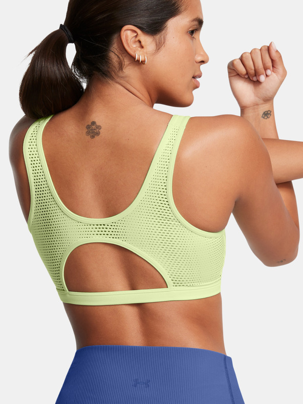 Under Armour Dámská podprsenka Under Armour UA Infinity Low Mesh-GRN
