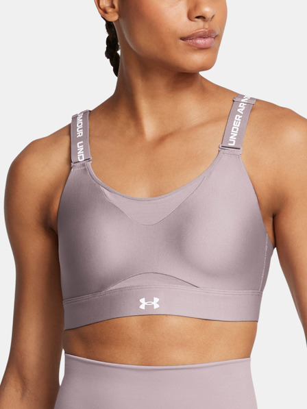 Under Armour Dámská podprsenka Under Armour UA Infinity High 2.0 Bra-GRY