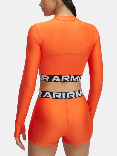 Under Armour Dámské tričko Under Armour HeatGear Rib 1/4 Zip LS