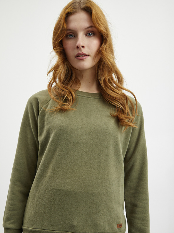 ZOOT.lab Khaki dámská basic mikina ZOOT.lab Penelope