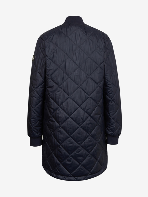 Sam 73 Tmavě modrý dámský prošívaný kabát Sam 73