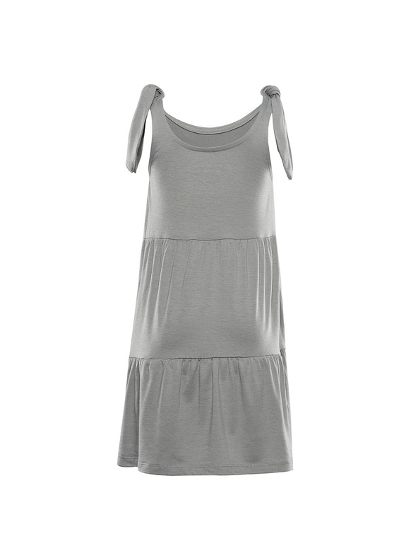 ALPINE PRO Dětské letní šaty ALPINE PRO ARENO shadow