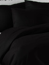 Kvalitex Saténové francouzské povlečení LUXURY COLLECTION 1+2, 240x200, 70x90cm černé