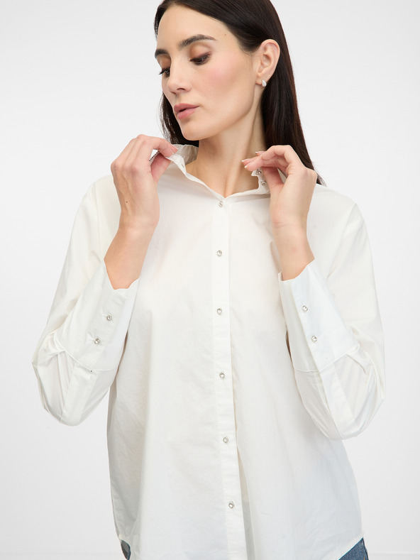 Orsay Bílá dámská košile ORSAY