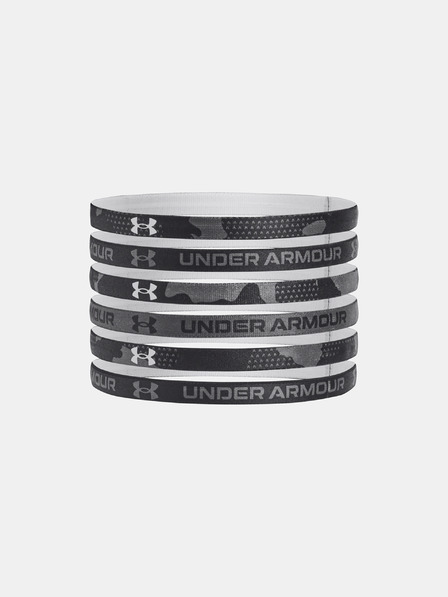 Under Armour Sada šesti černých čelenek Under Armour Mini Graphic HB