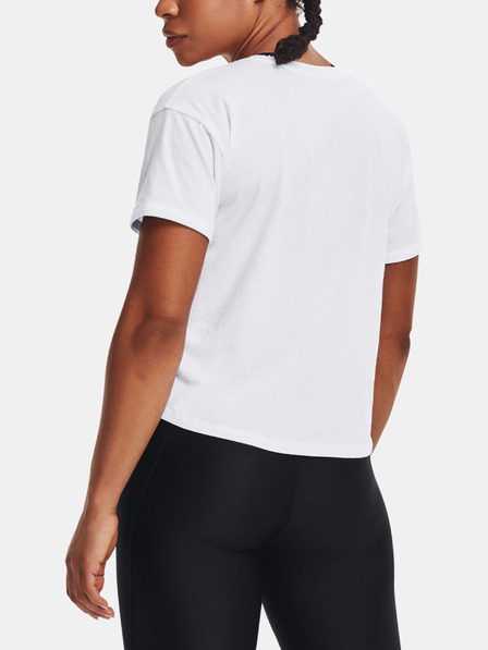Under Armour Bílé dámské tričko Under Armour Live Chroma Graphic Tee