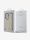 Guess Guess PC/TPU Glitter Flakes Metal Logo Zadní Kryt pro Samsung Galaxy Z Fold 6 Gold