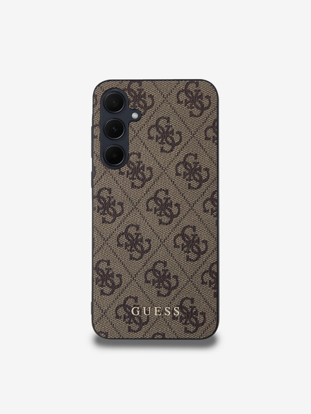 Guess Guess 4G Zadní Kryt pro Samsung Galaxy A35 5G Brown