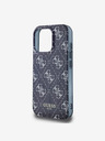 Guess Guess IML Denim Effect MagSafe Zadní Kryt pro iPhone 16 Pro Max Dark Blue