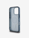 Guess Guess IML Denim Effect MagSafe Zadní Kryt pro iPhone 16 Pro Max Dark Blue